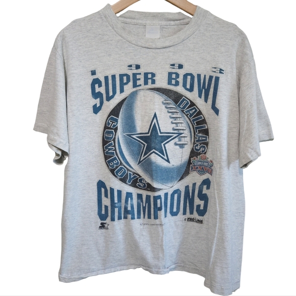Vintage Starter 1993 Dallas Cowboys Superbowl Champions Graphic Tee